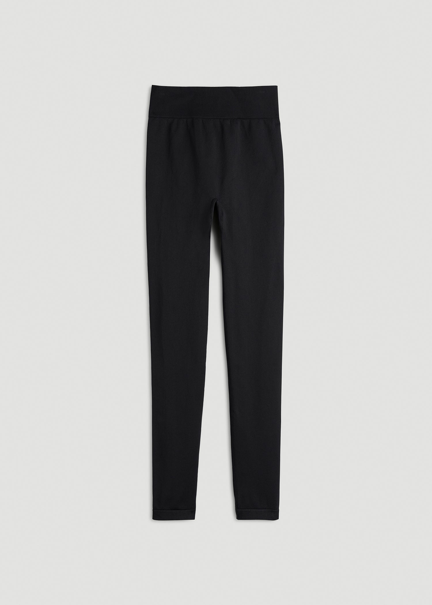 Seamless Leggings for Tall Women in Black