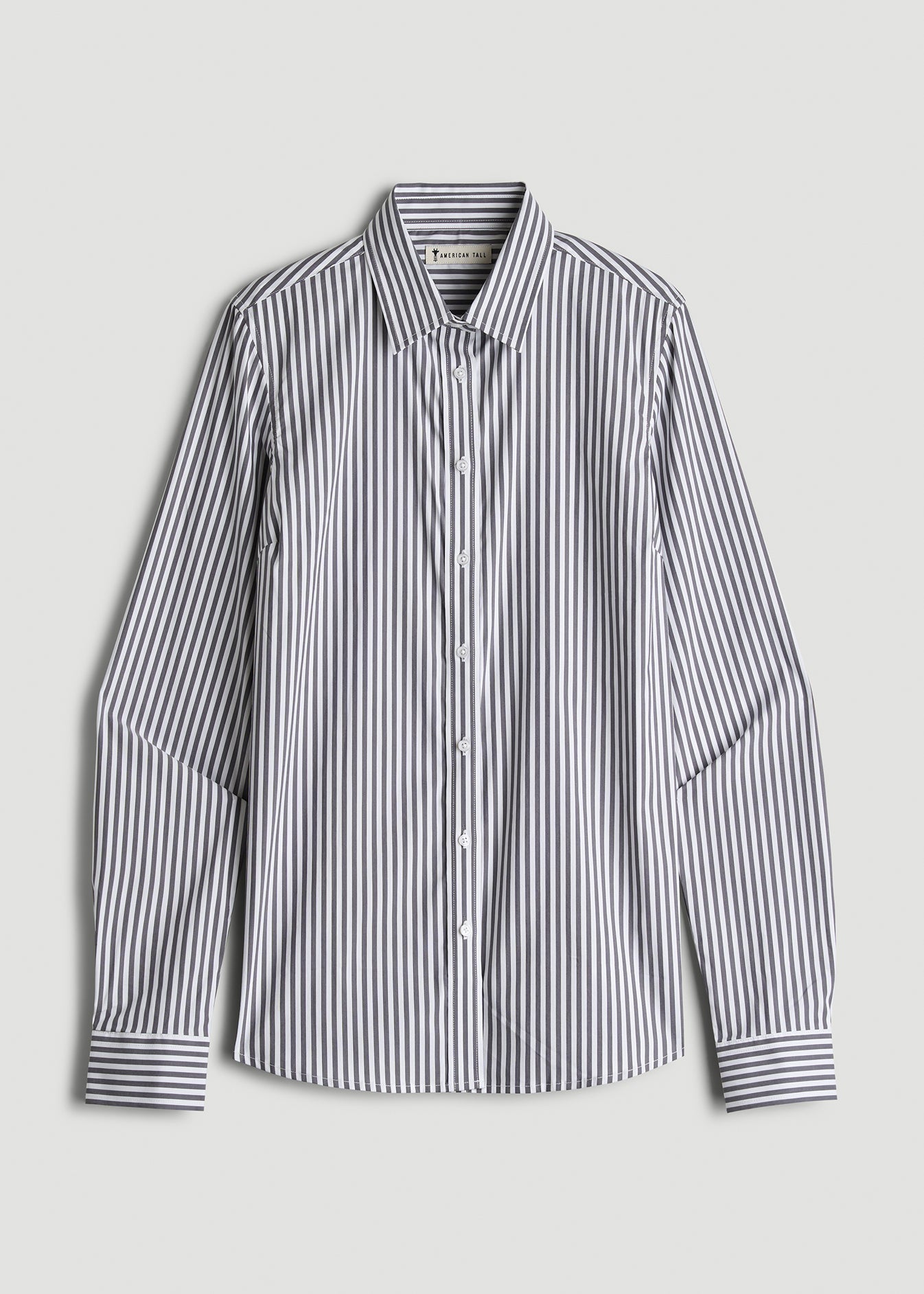 Slim Fit Button Up Women's Tall Shirt | American Tall