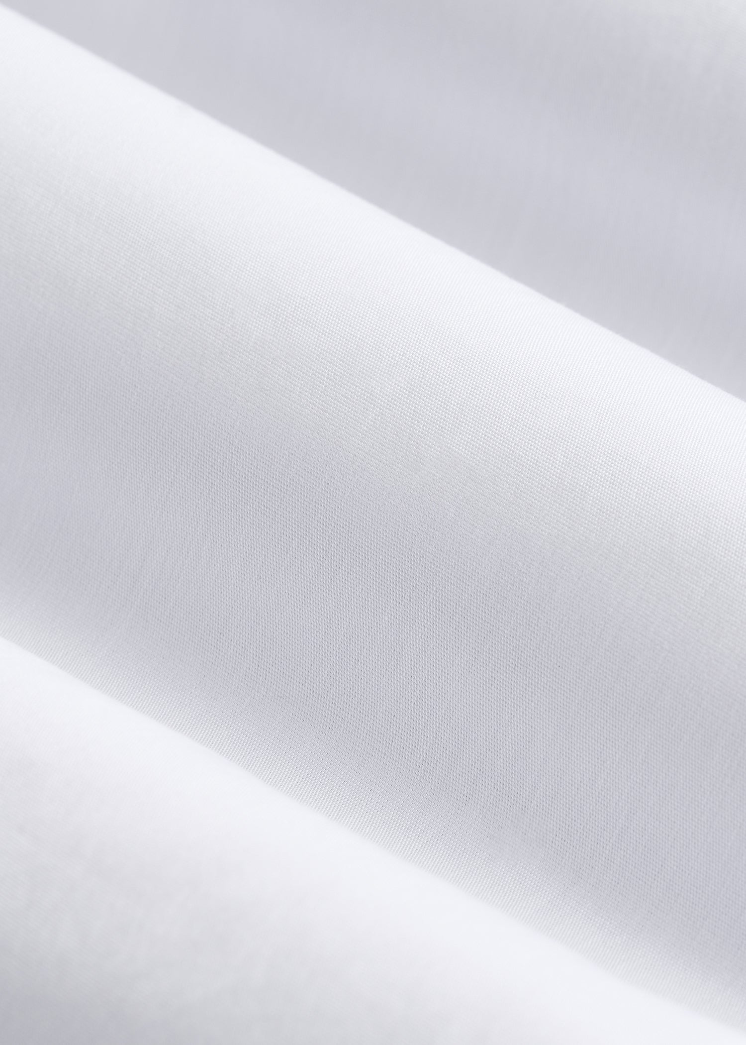 Slim Fit Button-Up Shirt for Tall Women in White