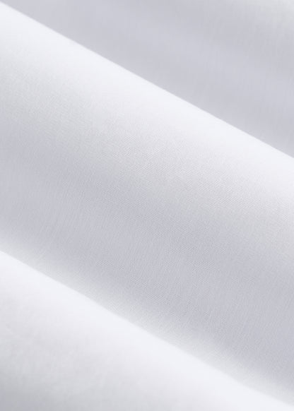 Slim Fit Button-Up Shirt for Tall Women in White