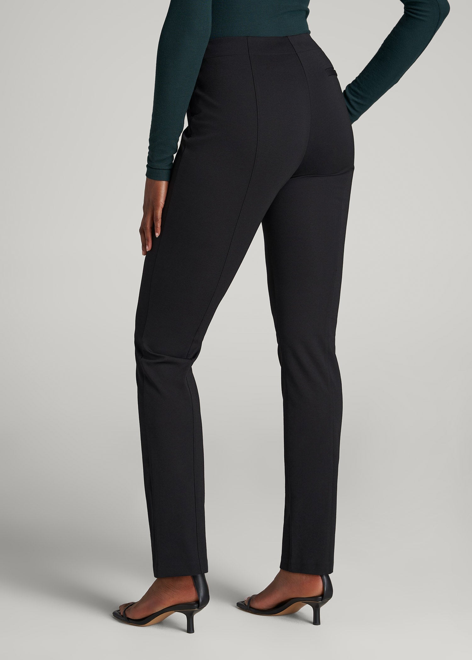 SLIM-Fit Dress Pants for Tall Women in Black 16 / Extra Tall / Black SLIM-Fit Dress Pants for Tall Women in Black 16 / Extra Tall / Black