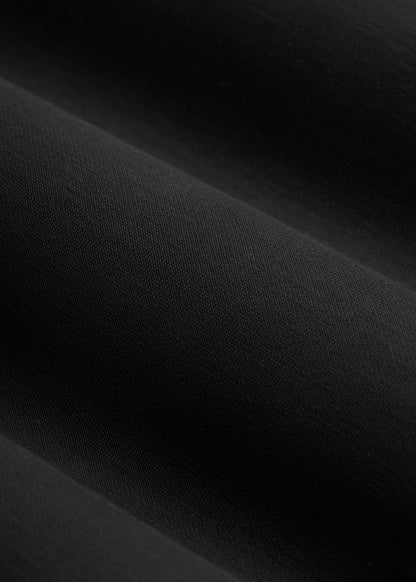 Soft Motion Cropped Zip Up Hoodie for Tall Women in Black