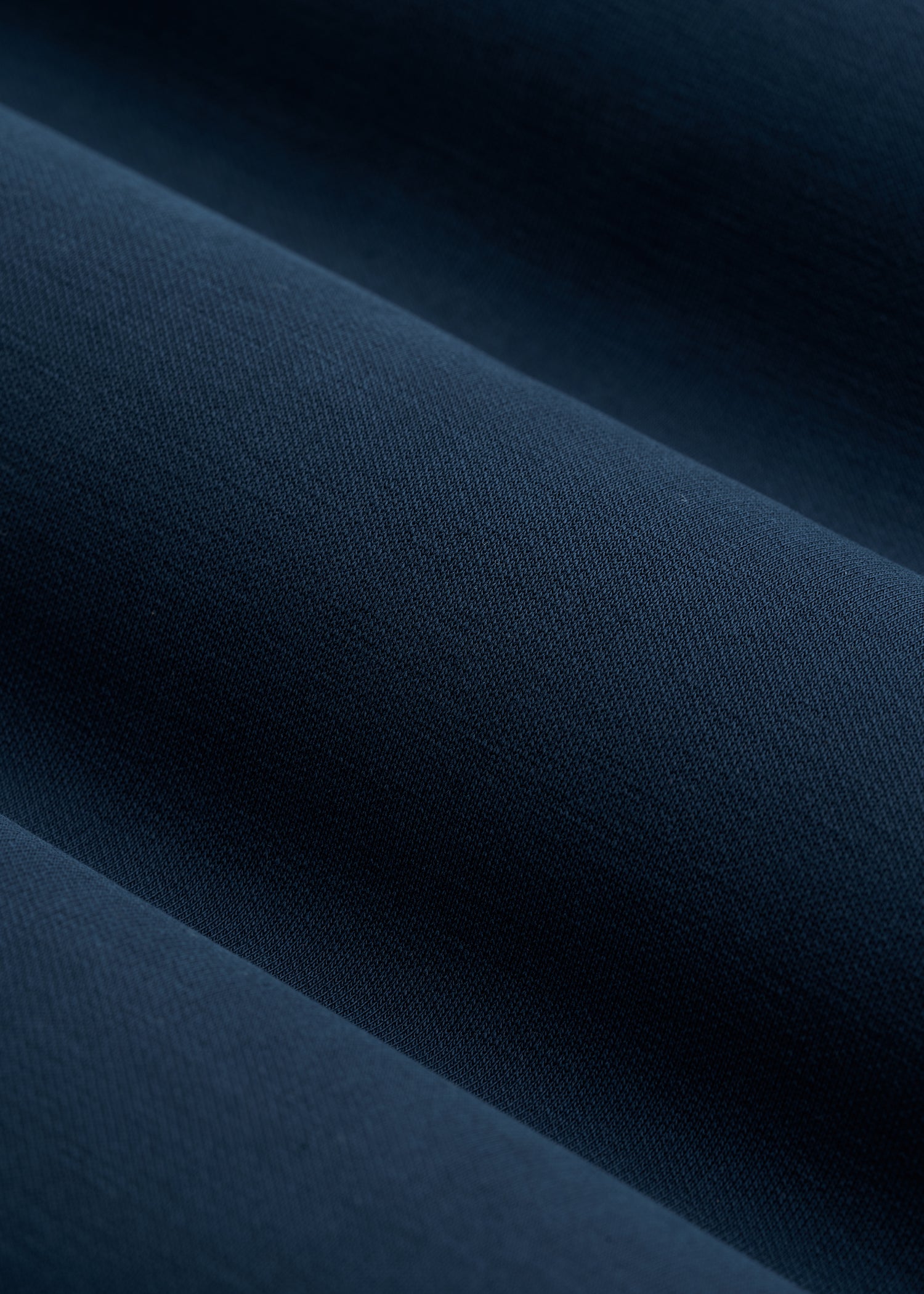 Soft Motion Cropped Zip Up Hoodie for Tall Women in Evening Blue