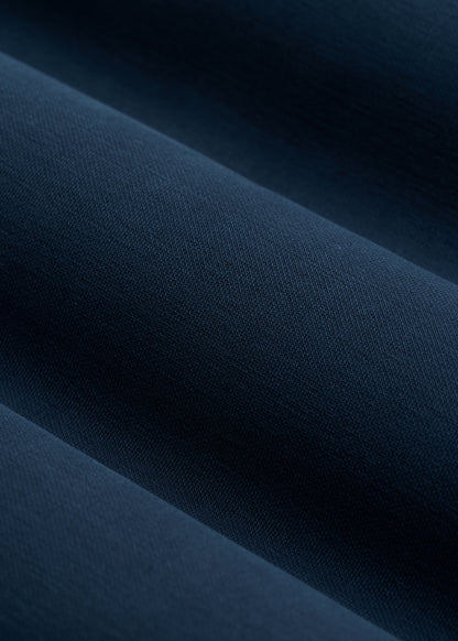 Soft Motion Cropped Zip Up Hoodie for Tall Women in Evening Blue