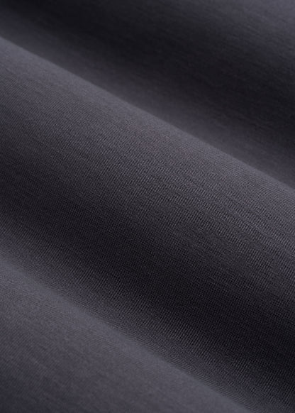 Soft Motion Pleated Wide Leg Pant for Tall Women in Charcoal Rinse