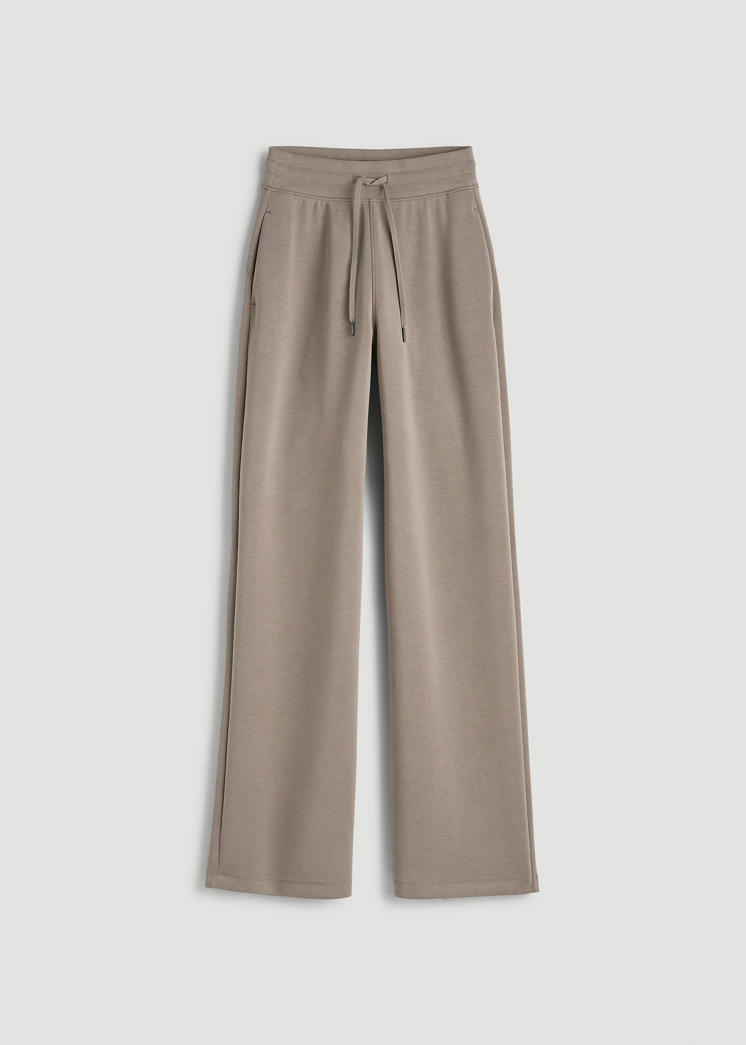 Soft Motion Pull-On Tie Waist Pants for Tall Women in Portobello