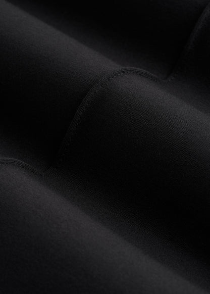 Soft Flex Ponte Pull On Flare Pants for Tall Women in Black