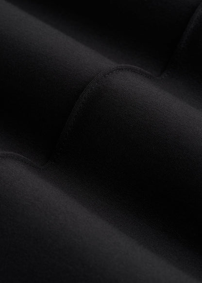 Soft Flex Ponte Pull On Flare Pants for Tall Women in Black