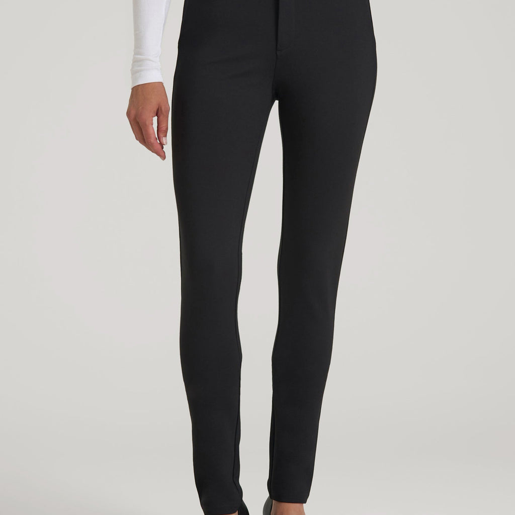 Soft Flex Ponte Skinny High Rise Pant for Tall Women in Black XL / Extra Tall / Black Soft Flex Ponte Skinny High Rise Pant for Tall Women in Black XL / Extra Tall / Black