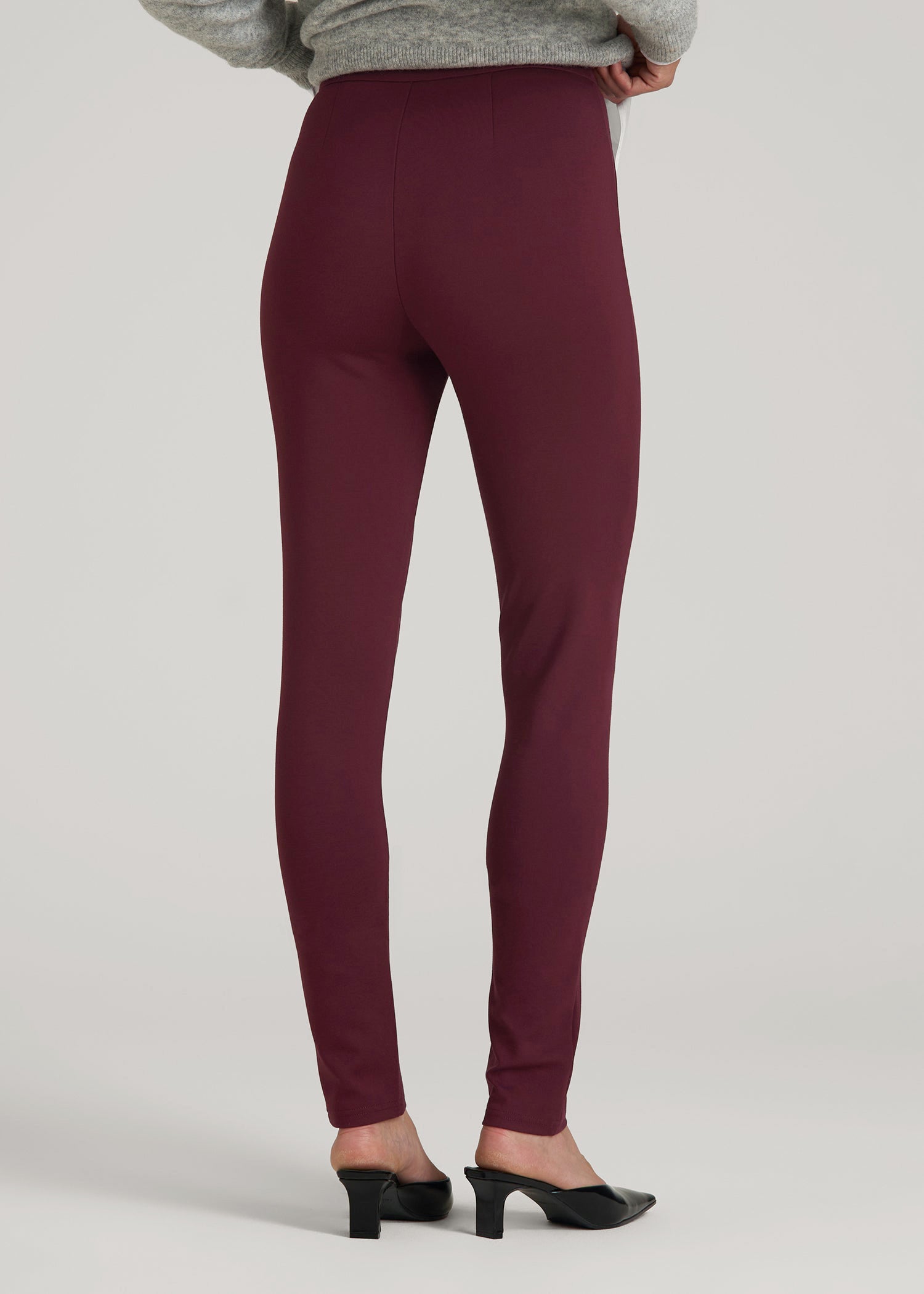 Flex Ponte Skinny High Rise Pant for Tall Women in Port Royale