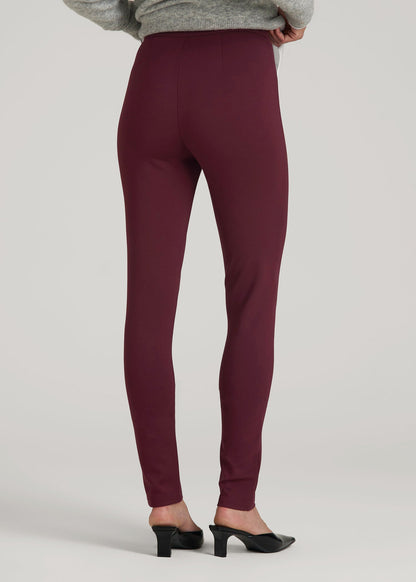 Flex Ponte Skinny High Rise Pant for Tall Women in Port Royale