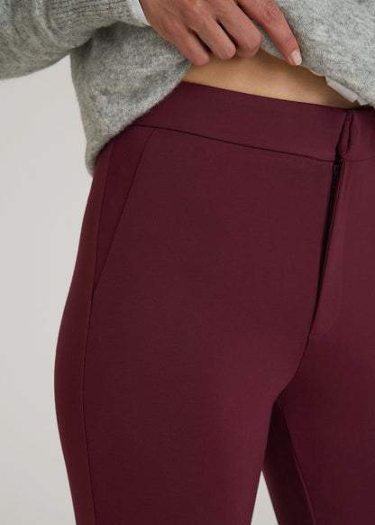 Flex Ponte Skinny High Rise Pant for Tall Women in Port Royale