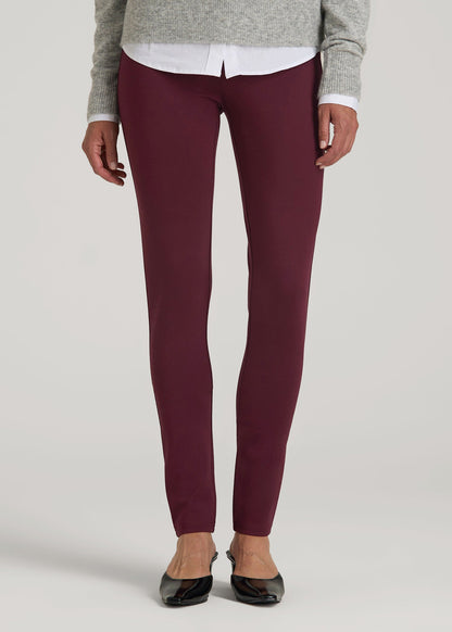 Flex Ponte Skinny High Rise Pant for Tall Women in Port Royale