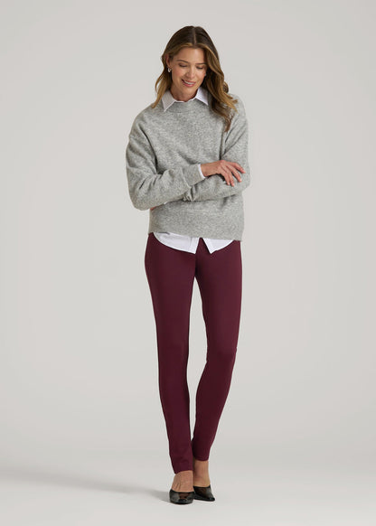 Flex Ponte Skinny High Rise Pant for Tall Women in Port Royale