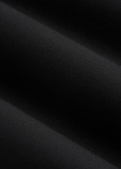 Soft Flex Ponte Straight Leg Pants for Tall Women in Black