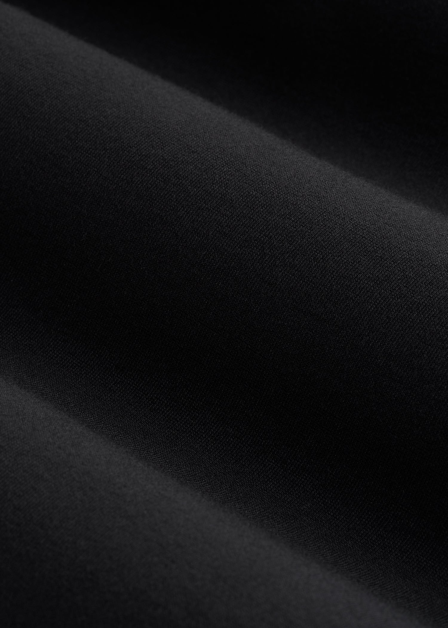 Soft Flex Ponte Wide-Leg V-Neck Jumpsuit for Tall Women in Black