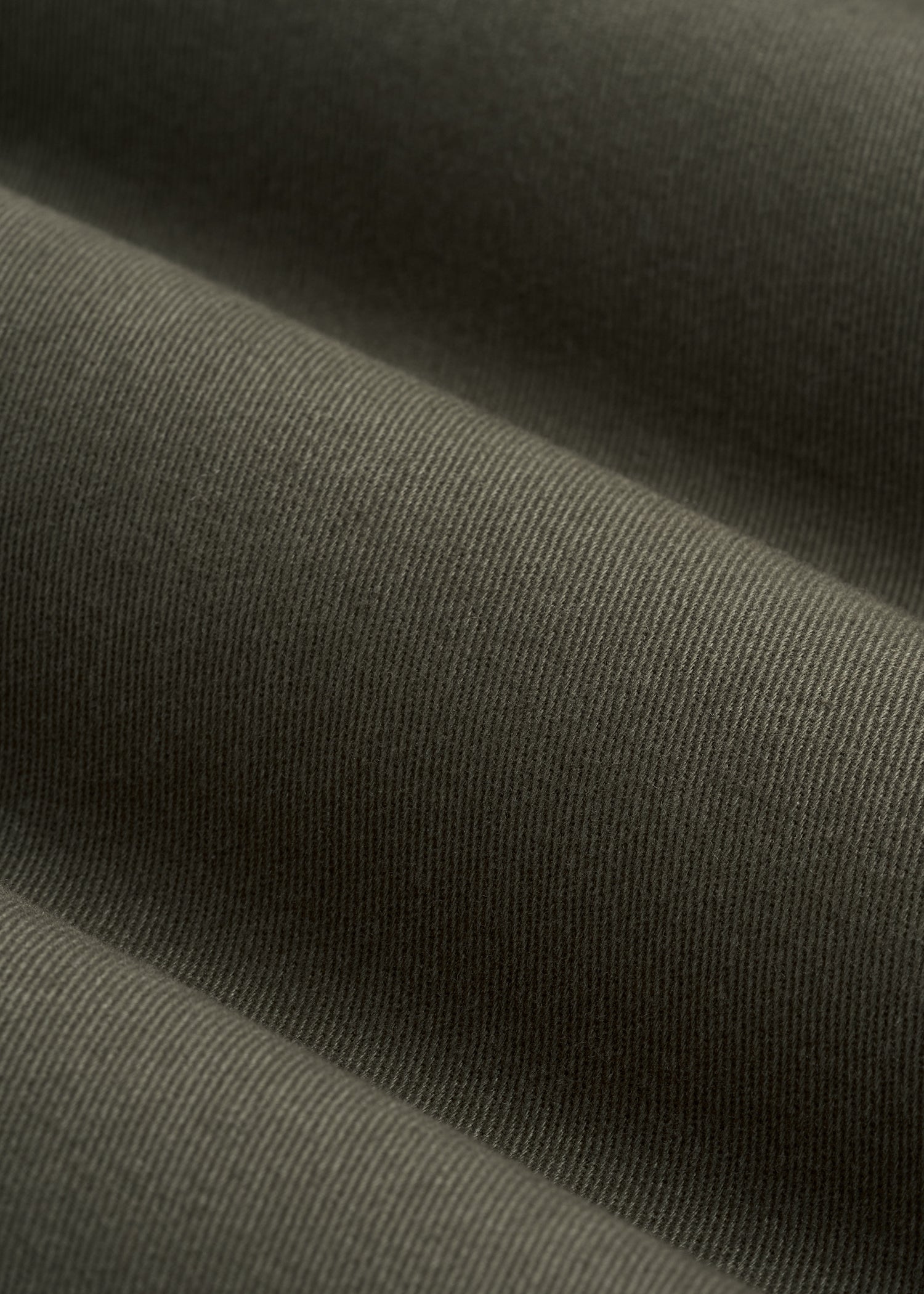 Straight Leg Cargo Chino Pants for Tall Women in Dark Moss Green