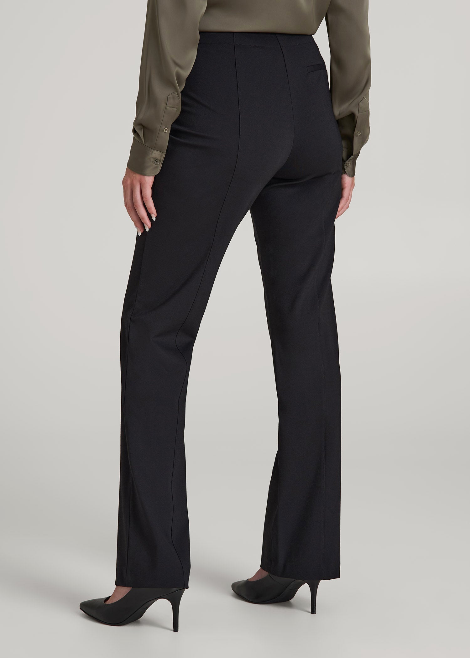 Freedom Flex Straight Leg Dress Pants for Tall Women in Black 10 / Extra Tall / Black Freedom Flex Straight Leg Dress Pants for Tall Women in Black 10 / Extra Tall / Black