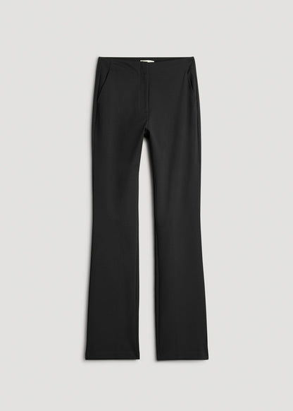 Freedom Flex Straight Leg Dress Pants for Tall Women in Black