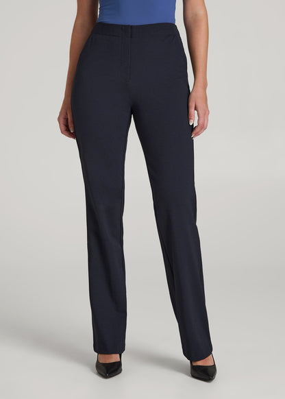 Freedom Flex Straight Leg Dress Pants for Tall Women in Deep Navy 4 / Tall / Deep Navy