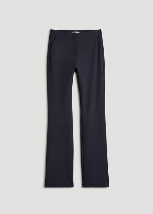 Freedom Flex Straight Leg Dress Pants for Tall Women in Deep Navy