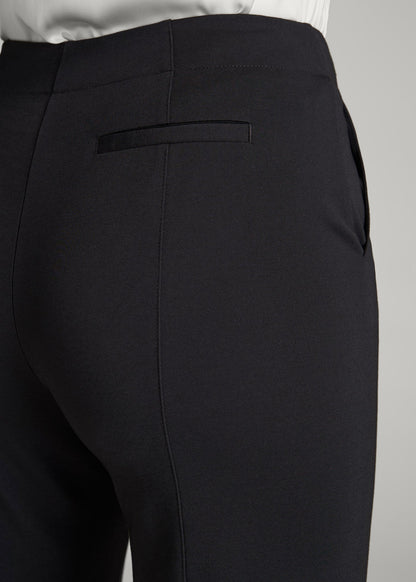 Freedom Flex Slim Straight Leg Dress Pants for Tall Women in Black 10 / Tall / Black