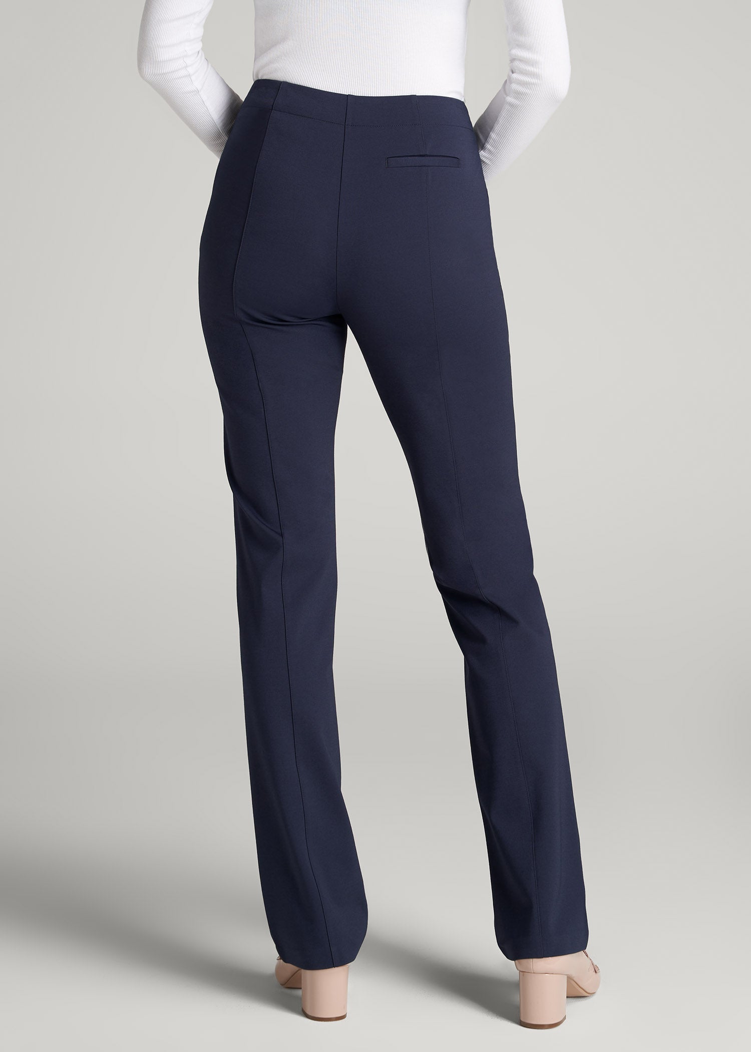 Freedom Flex Slim Straight Leg Dress Pants for Tall Women in Navy 2 / Tall / Navy Freedom Flex Slim Straight Leg Dress Pants for Tall Women in Navy 2 / Tall / Navy