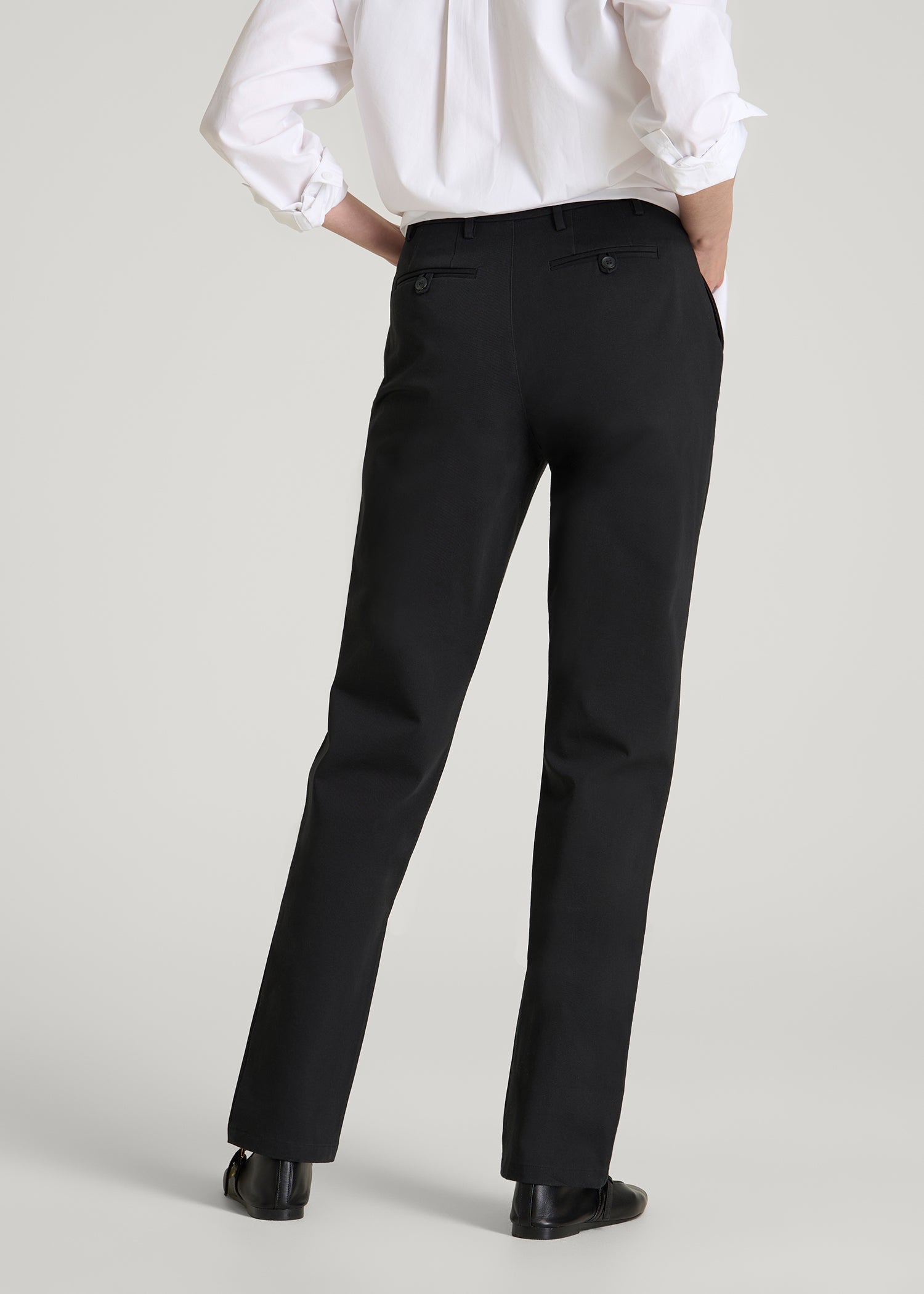 Stretch Chino Pants for Tall Women | Tapered Fit – American Tall
