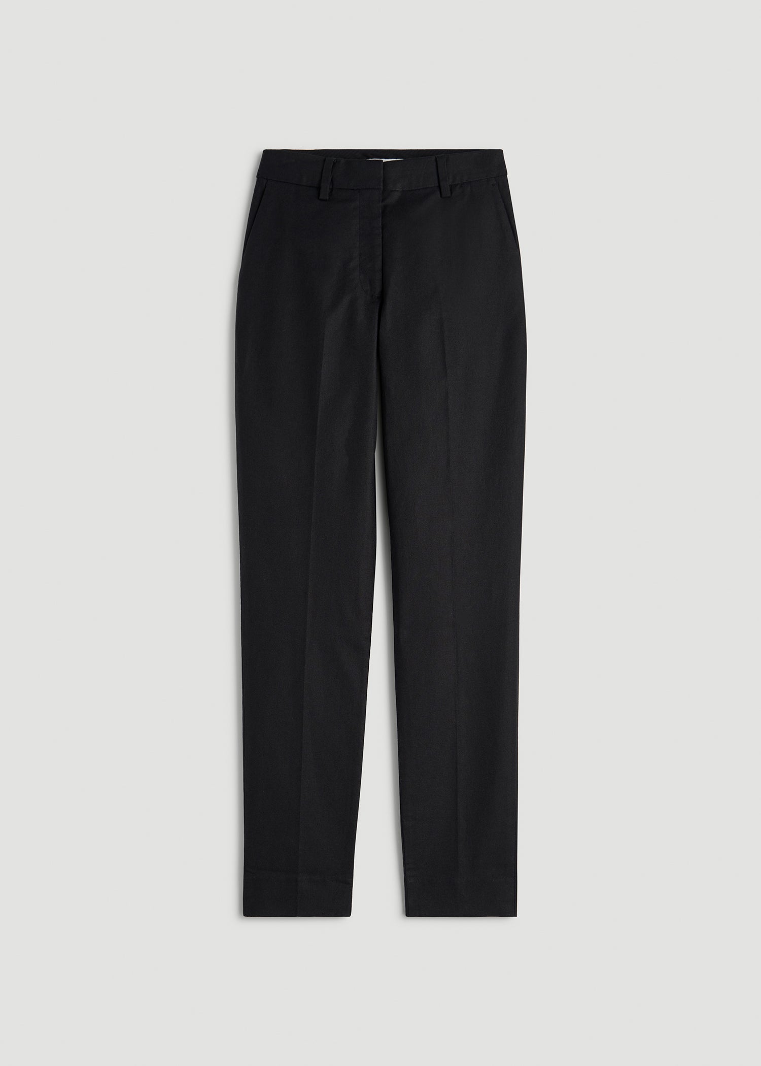Stretch Linen Blend Dress Pants for Tall Women in Black 12 / Extra Tall / Black Stretch Linen Blend Dress Pants for Tall Women in Black 12 / Extra Tall / Black