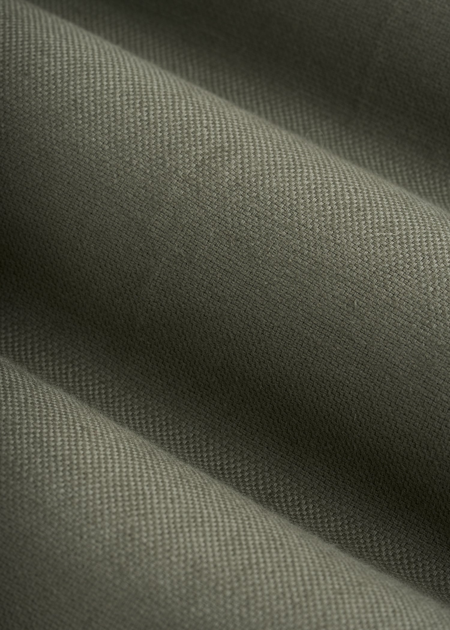 Stretch Linen Blend Dress Pants for Tall Women in Olive