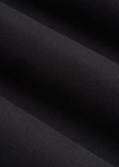 Stretch Twill Wide Leg Pant for Tall Women in Black