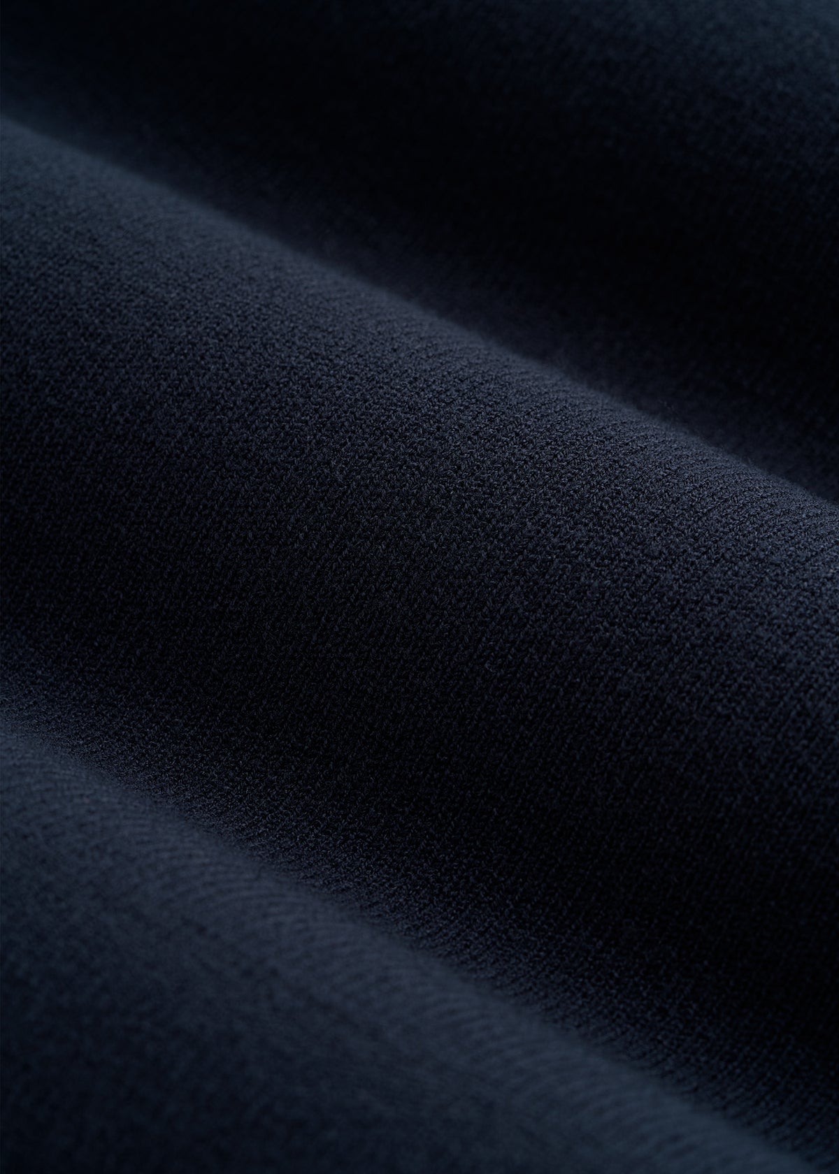 Structured Knit Short Sleeve Polo Dress for Tall Women in Royal Navy