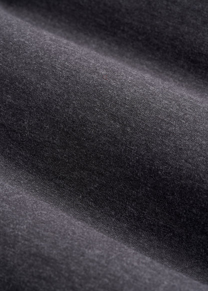 Cotton Flare Leggings for Tall Women in Shadow Grey Mix