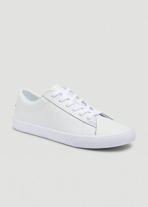 Tennis Sneaker for Tall Women in White