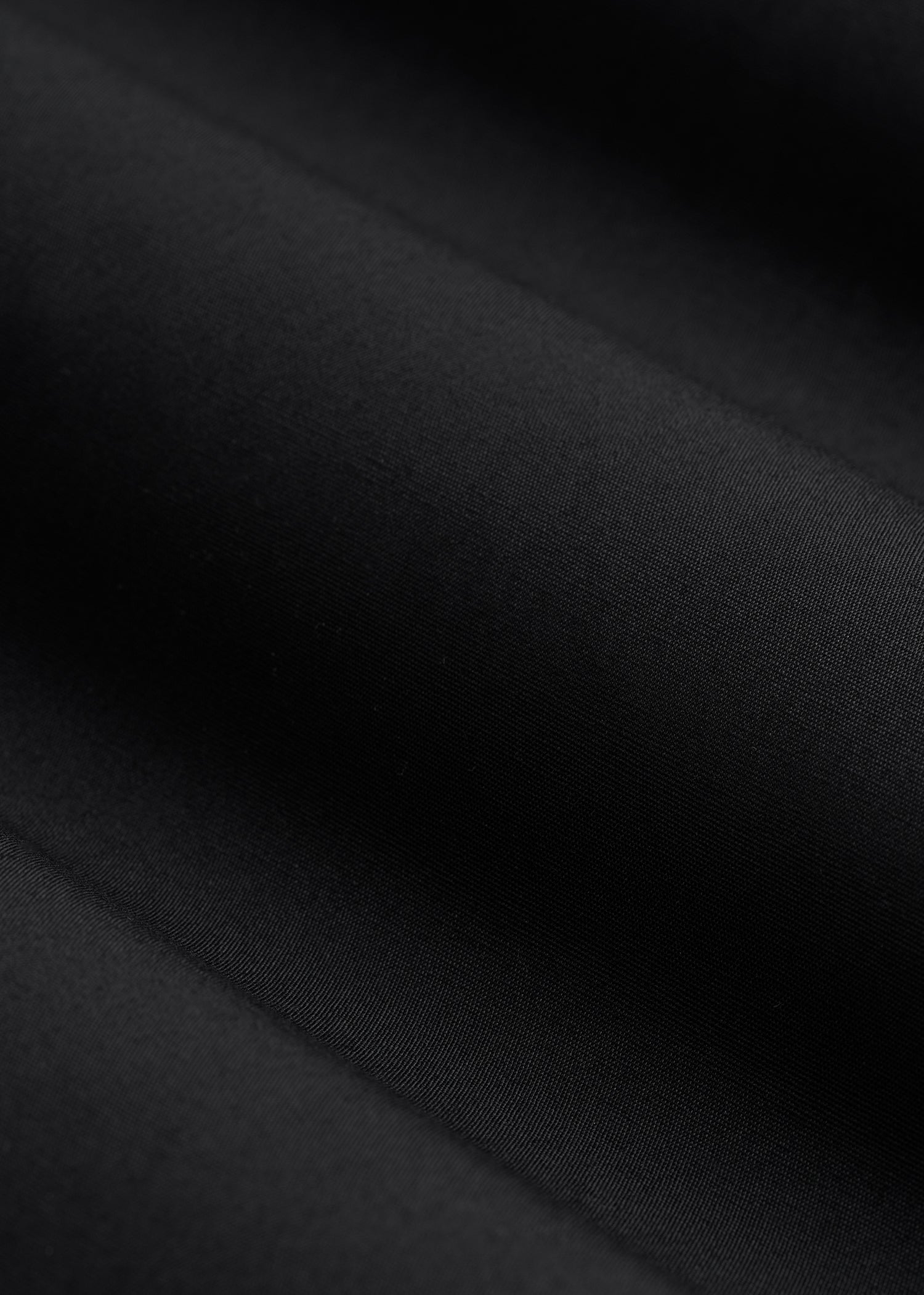 Tiered Cotton Maxi Skirt for Tall Women in Black