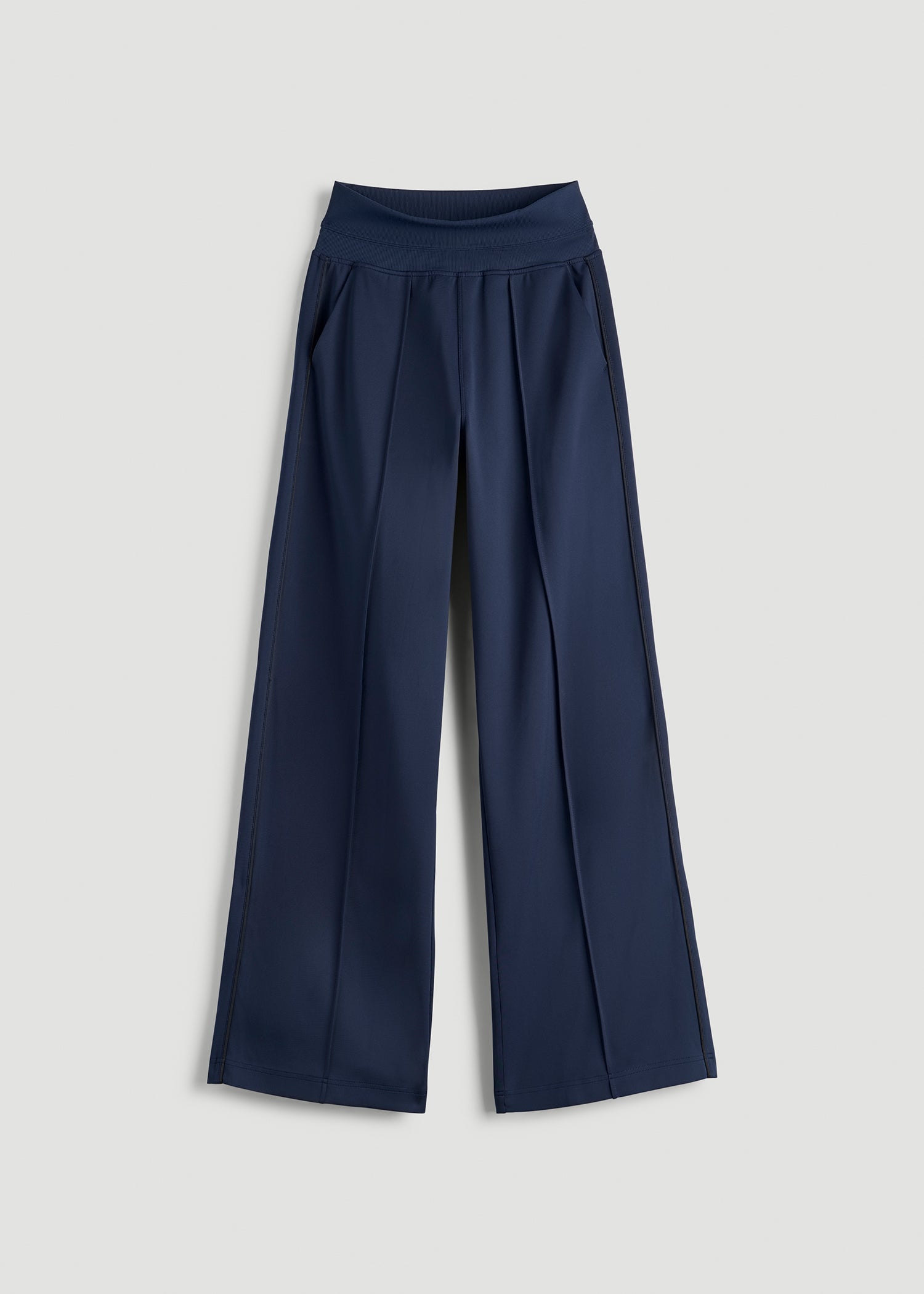 Track Pants with Piping for Tall Women | American Tall