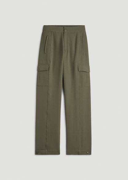 Traveler Cargo Pant for Tall Women in Olive