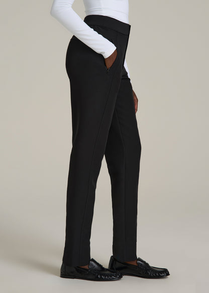 Traveler Tapered Fit Pant for Tall Women in Black