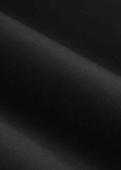 Relaxed Trench Coat for Tall Women in Black