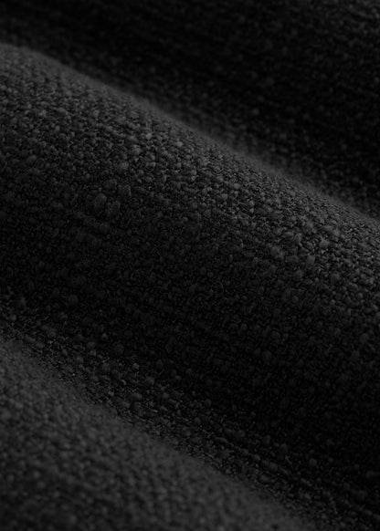 Tweed Pencil Skirt for Tall Women in Black