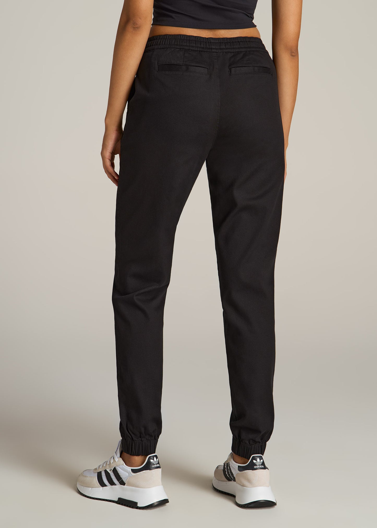 Twill Jogger Pants for Tall Women