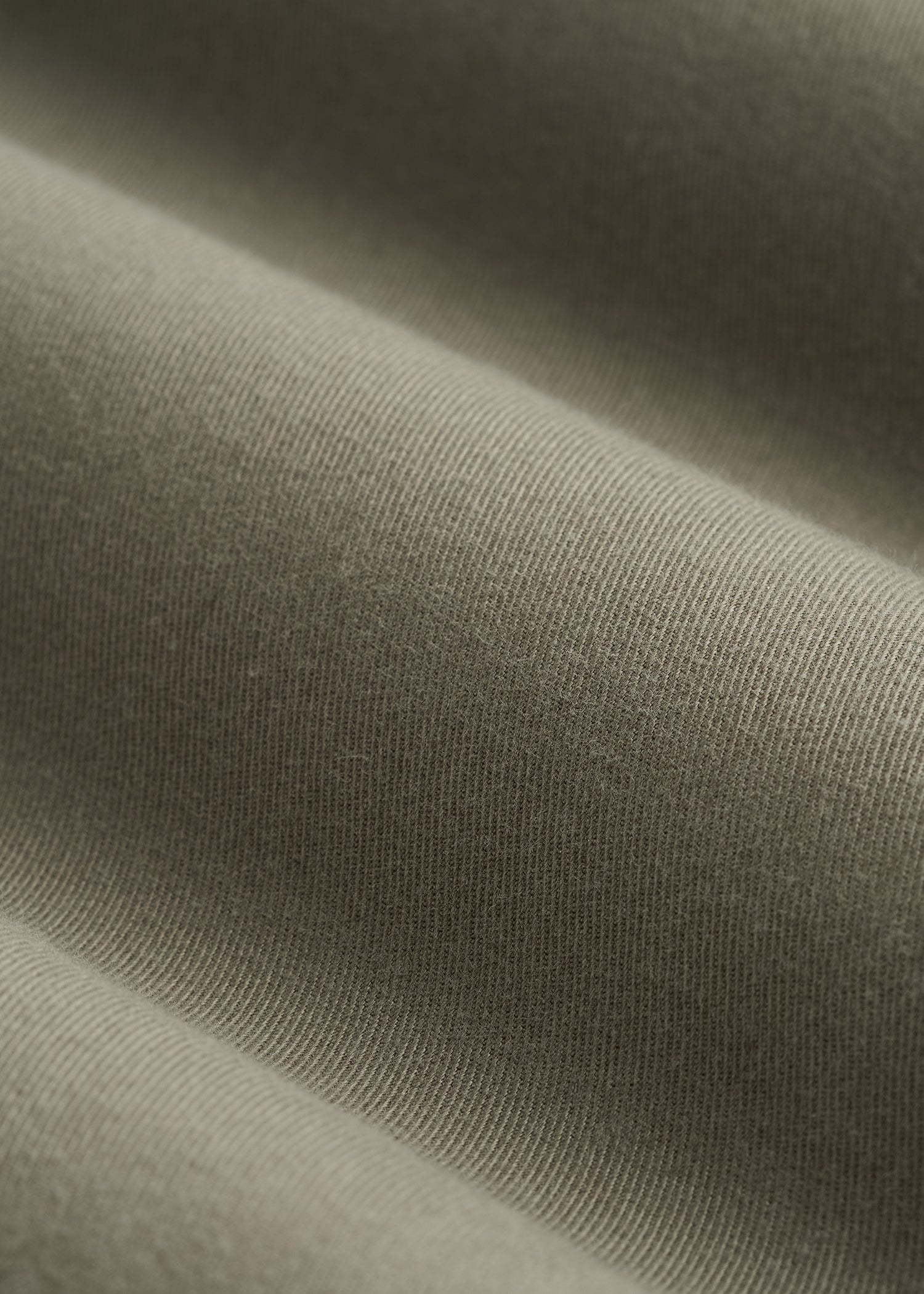 Twill Jogger Pants for Tall Women in Olive