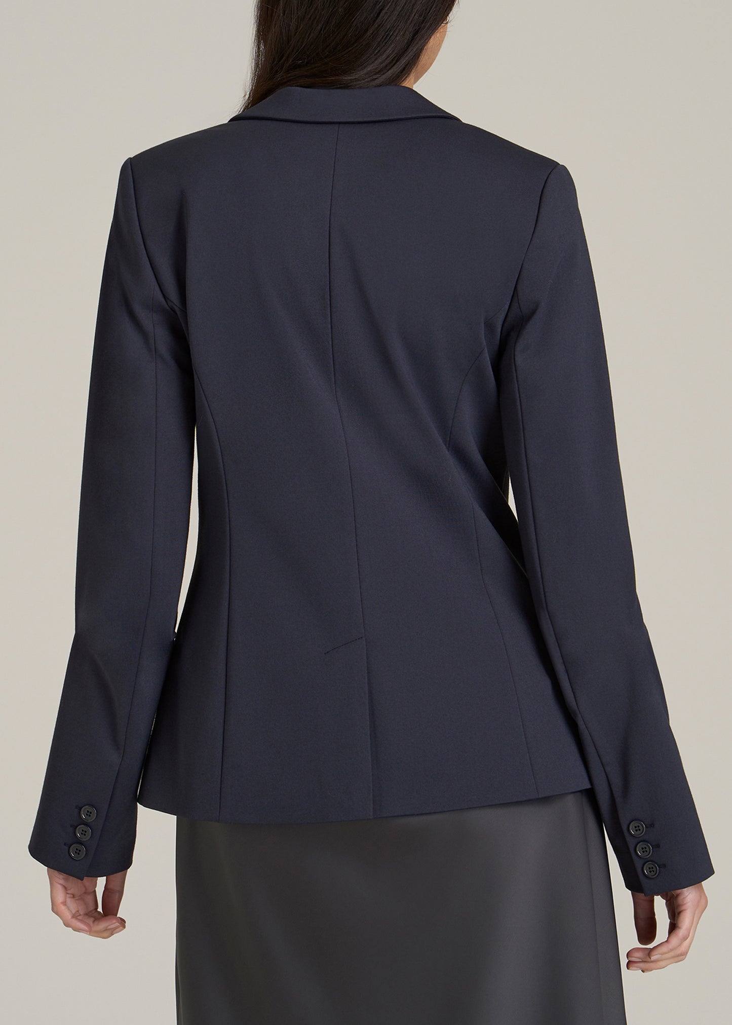 SLIM-FIT Two Button Blazer for Tall Women in Navy