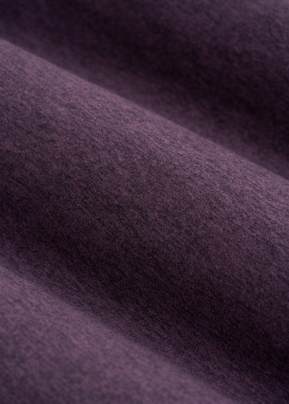 Ultra Soft Yoga Leggings for Tall Women in Aubergine Mix