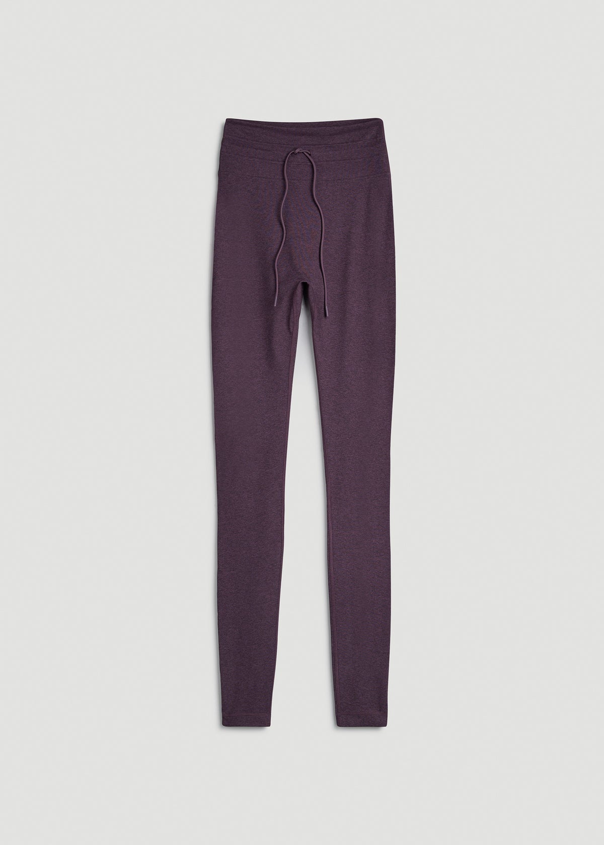 Ultra Soft Yoga Leggings for Tall Women in Aubergine Mix