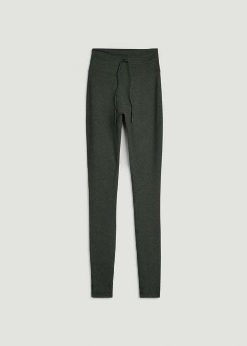 Ultra Soft Yoga Leggings for Tall Women in Boreal Forest Mix