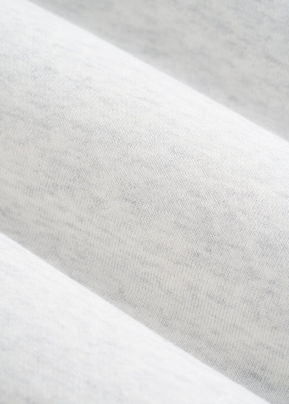 Wearever Fleece Open-Bottom Sweatpants for Tall Women in Heather Cloud White