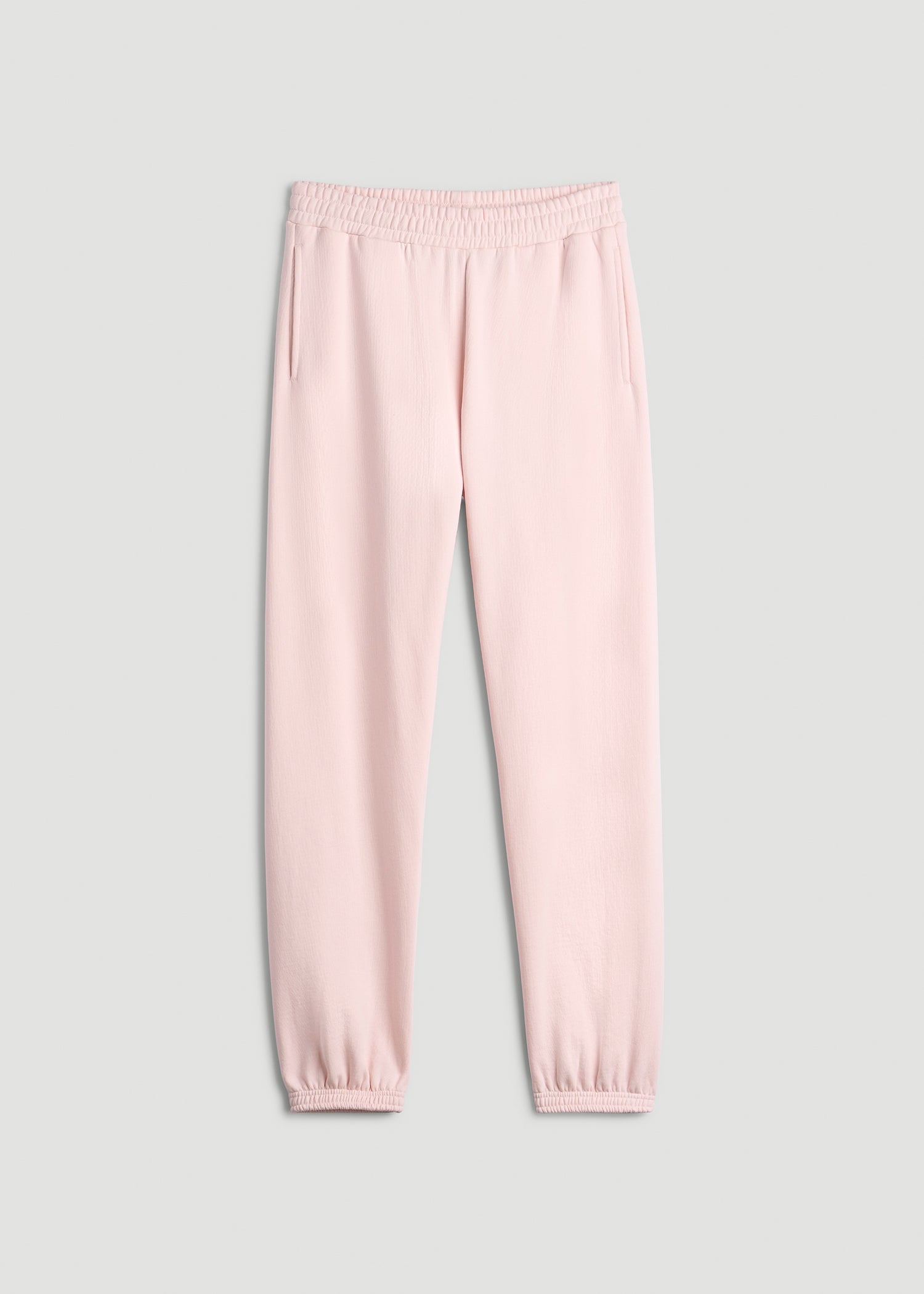 Wearever Fleece Relaxed Sweatpants for Tall Women in Barely Pink