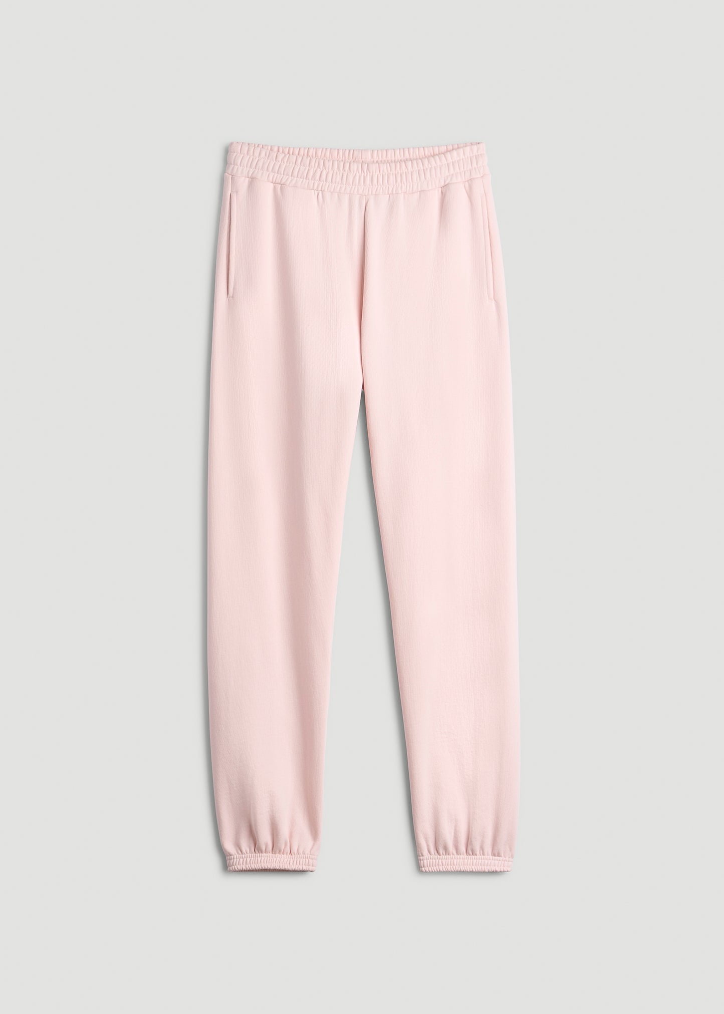 Wearever Fleece Relaxed Women's Tall Sweatpants in Barely Pink