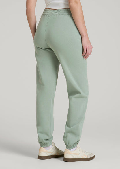 Wearever Fleece Relaxed Sweatpants for Tall Women in Seagrass